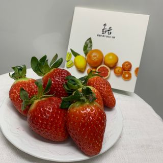 옳음 딸기 논산 설향 딸기 900g 산지직송 — 5점을 준 리뷰어가 2021년 1월 올린 사용 사진