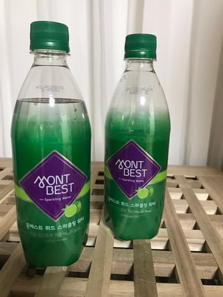 몽베스트 Montbest with Sparkling water Lime20병 — 5점을 준 리뷰어가 2021년 10월 올린 사용 사진