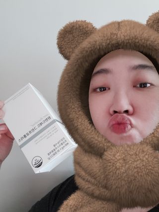 메디타민 원헌드레드 그린프로폴리스 — 5점을 준 리뷰어가 2021년 11월 올린 사용 사진