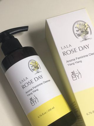 라라로즈데이 시즌2 여성청결제 200ml 아로마 페미민 클렌저, 독일더마인증 — 5점을 준 리뷰어가 2021년 9월 올린 사용 사진