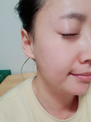 체르엠 그린 케비어 더블워터 마스크팩 5매입  2팩 — 5점을 준 리뷰어가 2021년 12월 올린 사용 사진