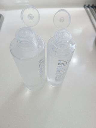 화이트리 비움 데일리 토너, 바하 0.5토너 세트 — 5점을 준 리뷰어가 2021년 1월 올린 사용 사진