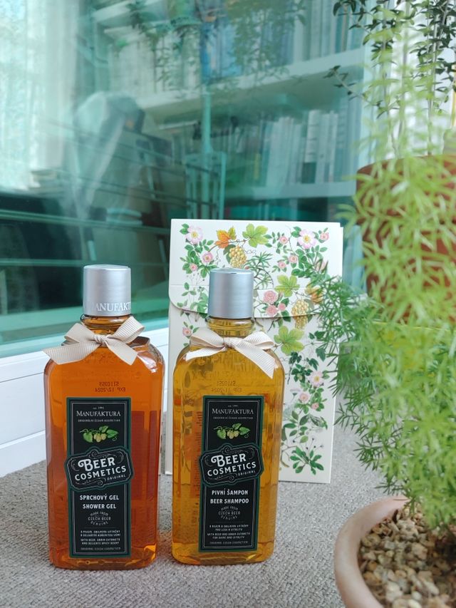 체코 비건화장품 마뉴팍투라 향좋은 천연 맥주샴푸 맥주샤워젤 리뷰 사진