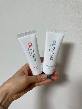 클림 9월 28일, 출시 손 세정의 번거로움을 없앤 핸드크림 — 5점을 준 리뷰어가 2021년 3월 올린 사용 사진