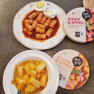 프리 [요리궁리] 타입 B (매콤,치즈,매콤까르보) 꽃떡볶이 6개입 세트 — 5점을 준 리뷰어가 2024년 12월 올린 사용 사진