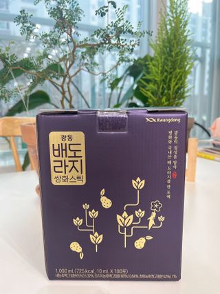 광동생활건강 나우 [광동] 배도라지 쌍화스틱 10mL x 100포 — 5점을 준 리뷰어가 2023년 2월 올린 사용 사진