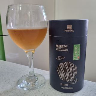 프리마인 자체 기업부설 연구소에서 찾아낸 건강한 수면의 비밀.  슬립토 플러스 30포 — 5점을 준 리뷰어가 2022년 5월 올린 사용 사진