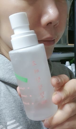 [시카앰플] 묘오한 고마진정할때 진정 스프레이 앰플 150ml — 5점을 준 리뷰어가 2021년 1월 올린 사용 사진
