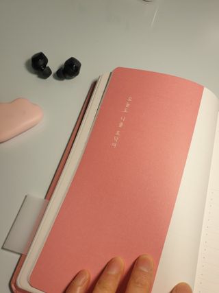 응원과 위로가 필요한 당신에게  리훈 하고싶은말 스터디 플래너 — 5점을 준 리뷰어가 2021년 4월 올린 사용 사진