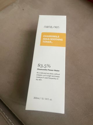 나나스킨 캐모마일아쿠아수딩토너 — 5점을 준 리뷰어가 2021년 7월 올린 사용 사진