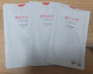클린24시간 1BOX(5포) + 전용보틀(500ml) — 5점을 준 리뷰어가 2022년 8월 올린 사용 사진
