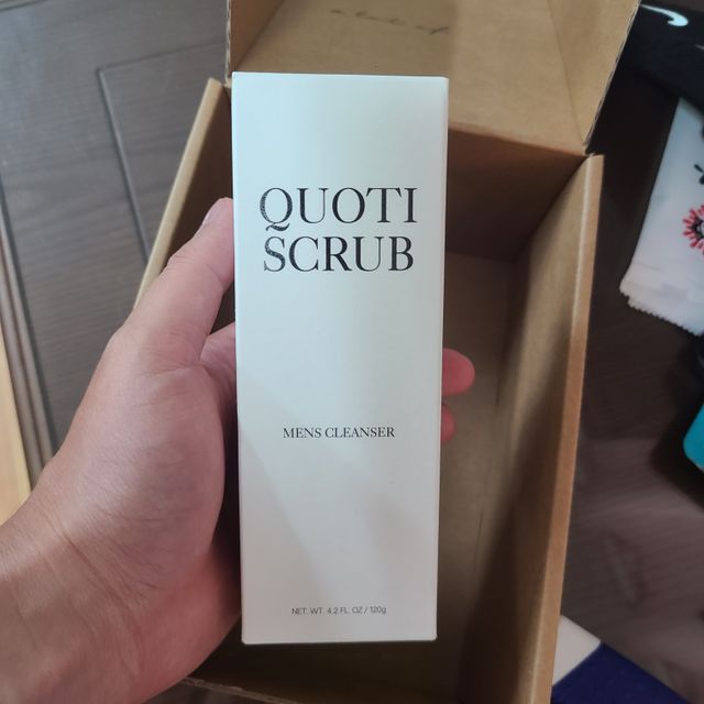 꼬띠 스크럽 남성 청결제 (QUOTI SCRUB MENS WASH) 리뷰 사진