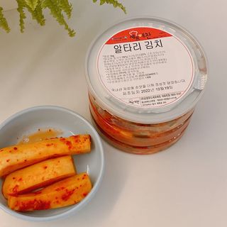 셰프애찬 알타리김치 총각김치 1kg — 5점을 준 리뷰어가 2022년 10월 올린 사용 사진