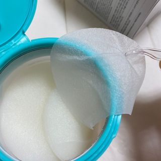 리더스코스메틱 리더스 카밍 바이오틱스 퀵 수딩 패드 — 3.5점을 준 리뷰어가 2022년 4월 올린 사용 사진