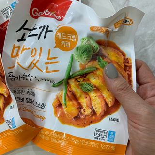 굽네몰 [굽네] 소스가 맛있는 닭가슴살 슬라이스 4종 — 5점을 준 리뷰어가 2021년 5월 올린 사용 사진
