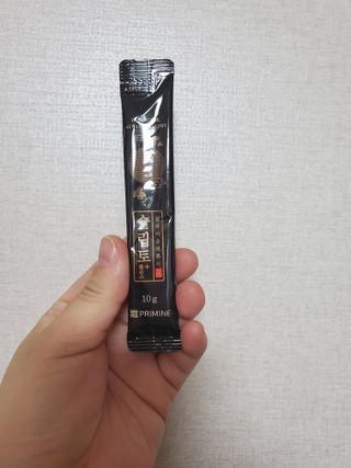 프리마인 자체 기업부설 연구소에서 찾아낸 건강한 수면의 비밀.  슬립토 플러스 30포 — 4.5점을 준 리뷰어가 2022년 7월 올린 사용 사진