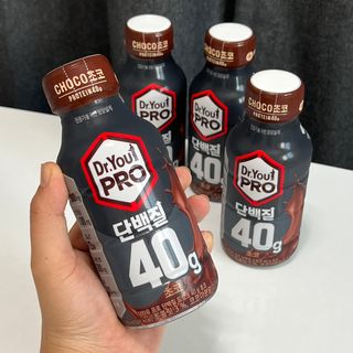 닥터유 프로 단백질 드링크 40g 초코 닥터유 프로 단백질드링크 40g 초코 — 4.5점을 준 리뷰어가 2024년 9월 올린 사용 사진
