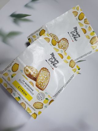 [메종콜리브리] 프랑스 마들렌 메종콜리브리 레몬 마들렌 2팩 — 5점을 준 리뷰어가 2022년 4월 올린 사용 사진