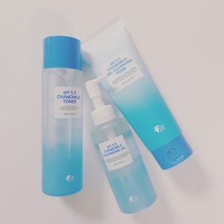 페브유 / FABYOU 페브유 pH5.5 캐모마일 젤 클렌징 폼 + 클렌징 오일 + 토너 3종 세트 — 4점을 준 리뷰어가 2021년 6월 올린 사용 사진