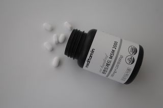 메디타민 원헌드레드 MSM 2000 — 5점을 준 리뷰어가 2021년 4월 올린 사용 사진