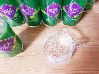 몽베스트 Montbest with Sparkling water Lime20병 — 5점을 준 리뷰어가 2022년 5월 올린 사용 사진