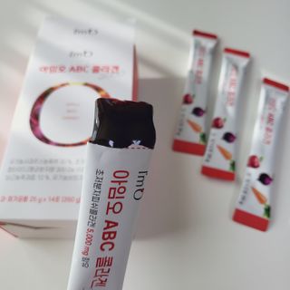 아임오 ABC 콜라겐 젤리 14포 — 5점을 준 리뷰어가 2022년 3월 올린 사용 사진