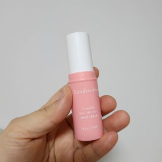 스킨큐어 산다화 카멜리아 안티 링클 멀티밤 — 5점을 준 리뷰어가 2022년 12월 올린 사용 사진