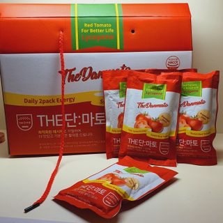 제이제이바이오 더단마토 프리미엄주스 100ml 30팩입 - 무설탕 스테비아 토마토즙 — 5점을 준 리뷰어가 2021년 11월 올린 사용 사진
