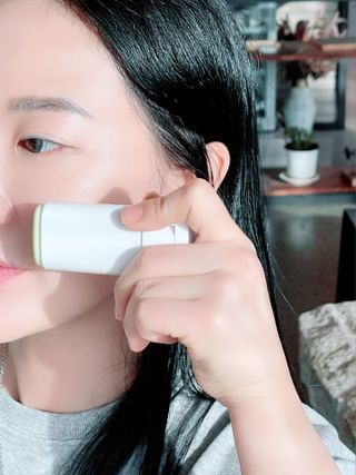 아이레시피 라이트터치 선스틱 15g (SPF50+, PA++++) — 5점을 준 리뷰어가 2023년 2월 올린 사용 사진