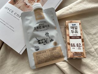 헤이빈즈 식사대용 식물성단백질 다이어트쉐이크 파우치 5일분 — 5점을 준 리뷰어가 2023년 3월 올린 사용 사진