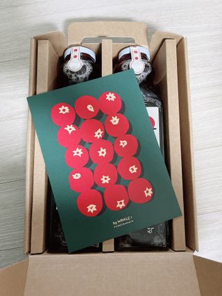 [바이윙클] 페르시아 유기농 석류 착즙주스 750ml 2병 + 선물박스 세트 — 4점을 준 리뷰어가 2022년 3월 올린 사용 사진
