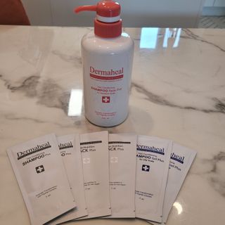 더마힐 헤어 컨디셔닝 샴푸 릴렉스 500ml — 5점을 준 리뷰어가 2021년 2월 올린 사용 사진