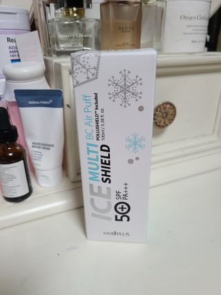 마이디플러스 아이스멀티쉴드 BC Air Puff — 5점을 준 리뷰어가 2021년 11월 올린 사용 사진