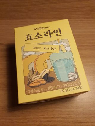 목 넘김이 편한 곡물발효효소 웰테므 효소라인 — 3점을 준 리뷰어가 2023년 1월 올린 사용 사진