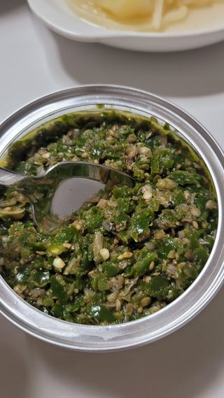 셰프애찬 수제 청양 맵짤이 400g — 5점을 준 리뷰어가 2022년 9월 올린 사용 사진