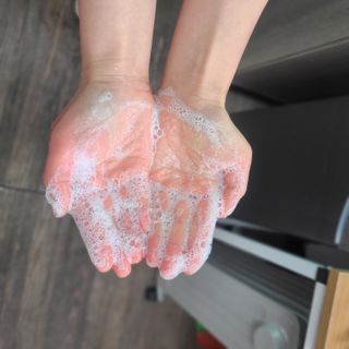 스킨큐어 산다화 울트라 젠틀 약산성 세안제 — 4.5점을 준 리뷰어가 2023년 3월 올린 사용 사진