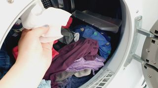 [생활공작소] 건조기용 섬유유연제 시트 80매 x 2입 — 5점을 준 리뷰어가 2021년 2월 올린 사용 사진