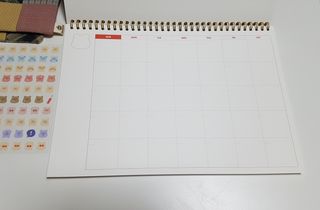 리훈 곰부 체크리스트+ 곰부 리무버블스티커 1장 — 5점을 준 리뷰어가 2021년 5월 올린 사용 사진