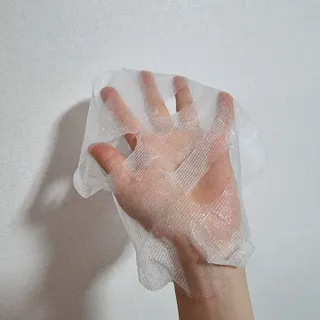[후르디아] 골라쓰는 비건마스크팩 2종 -백년초 / 망고 — 3.5점을 준 리뷰어가 2021년 9월 올린 사용 사진