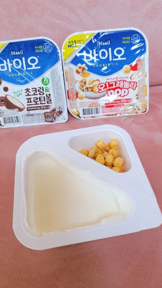 LIVE 매일바이오 토핑요거트 — 5점을 준 리뷰어가 2022년 4월 올린 사용 사진