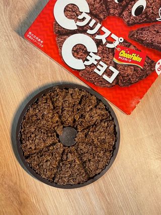 NISSIN 닛신 크리스피 초코 — 5점을 준 리뷰어가 2022년 12월 올린 사용 사진