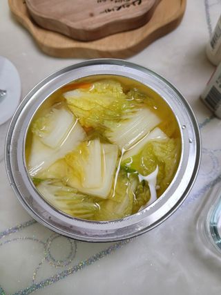 셰프애찬 단호박 백김치 1kg — 5점을 준 리뷰어가 2022년 10월 올린 사용 사진