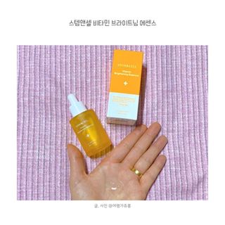 체르엠 스템앤셀 비타민 브라이트닝 에센스 30ml 1개 — 5점을 준 리뷰어가 2021년 9월 올린 사용 사진