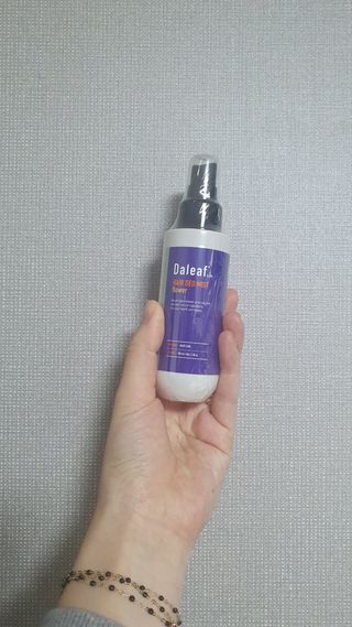 달리프 글램 헤어 데오미스트 100ml 라벤더 or 플라워 — 5점을 준 리뷰어가 2021년 2월 올린 사용 사진
