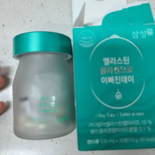 체인미 엘라스틴 콜라겐으로 이뻐진데이 500mg x 30정 — 5점을 준 리뷰어가 2021년 12월 올린 사용 사진