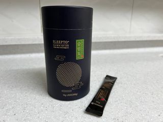 프리마인 자체 기업부설 연구소에서 찾아낸 건강한 수면의 비밀.  슬립토 플러스 30포 — 4점을 준 리뷰어가 2022년 9월 올린 사용 사진