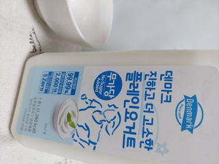 프리_[덴마크] 진하고 더 고소한 플레인 요거트 1.8L — 5점을 준 리뷰어가 2025년 5월 올린 사용 사진
