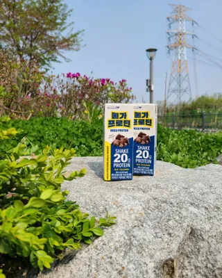 바디랩 프로틴음료 단백질쉐이크 메가프로틴 — 4.5점을 준 리뷰어가 2022년 4월 올린 사용 사진