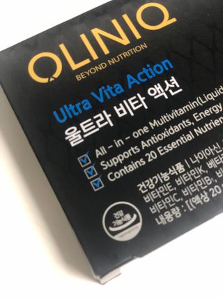 올리닉 울트라비타액션 — 4점을 준 리뷰어가 2021년 8월 올린 사용 사진