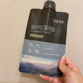 일일하우 슬리밍 플랜B 고소한 귀리맛, 진한 카카오맛 (체중조절식) — 5점을 준 리뷰어가 2023년 8월 올린 사용 사진